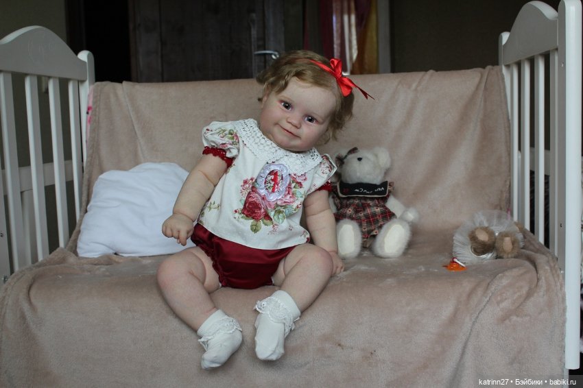 Кукла реборн Кирочка, молд Maddie от Bonnie Brown. Художник Ekaterina Abbyasova babies