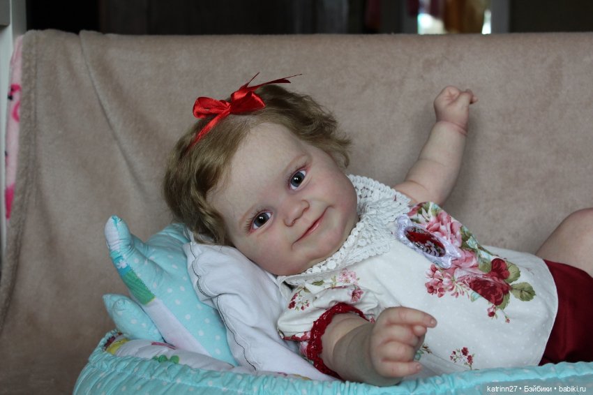 Кукла реборн Кирочка, молд Maddie от Bonnie Brown. Художник Ekaterina Abbyasova babies