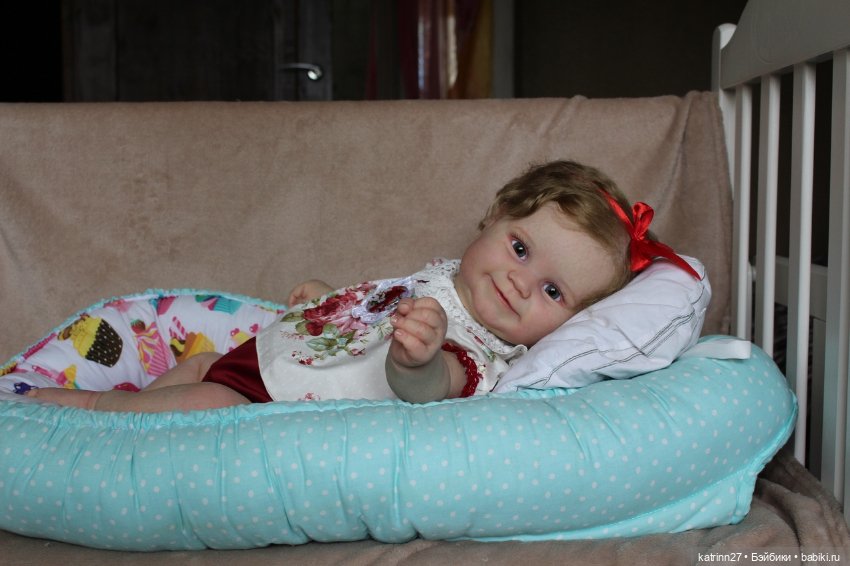 Кукла реборн Кирочка, молд Maddie от Bonnie Brown. Художник Ekaterina Abbyasova babies