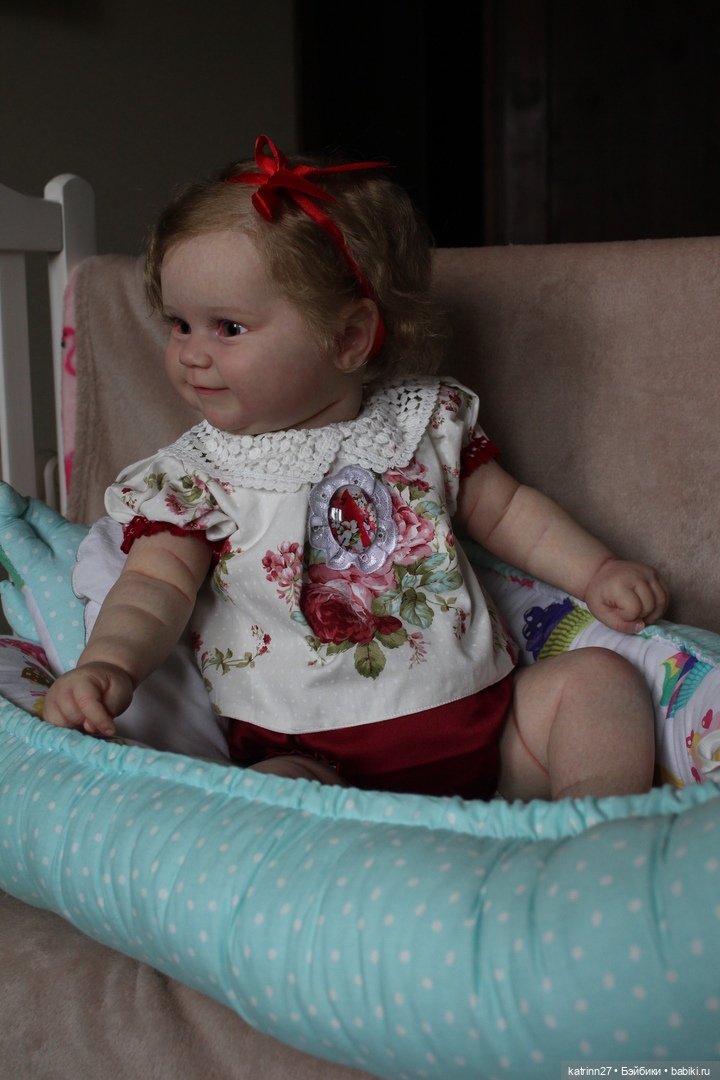 Кукла реборн Кирочка, молд Maddie от Bonnie Brown. Художник Ekaterina Abbyasova babies