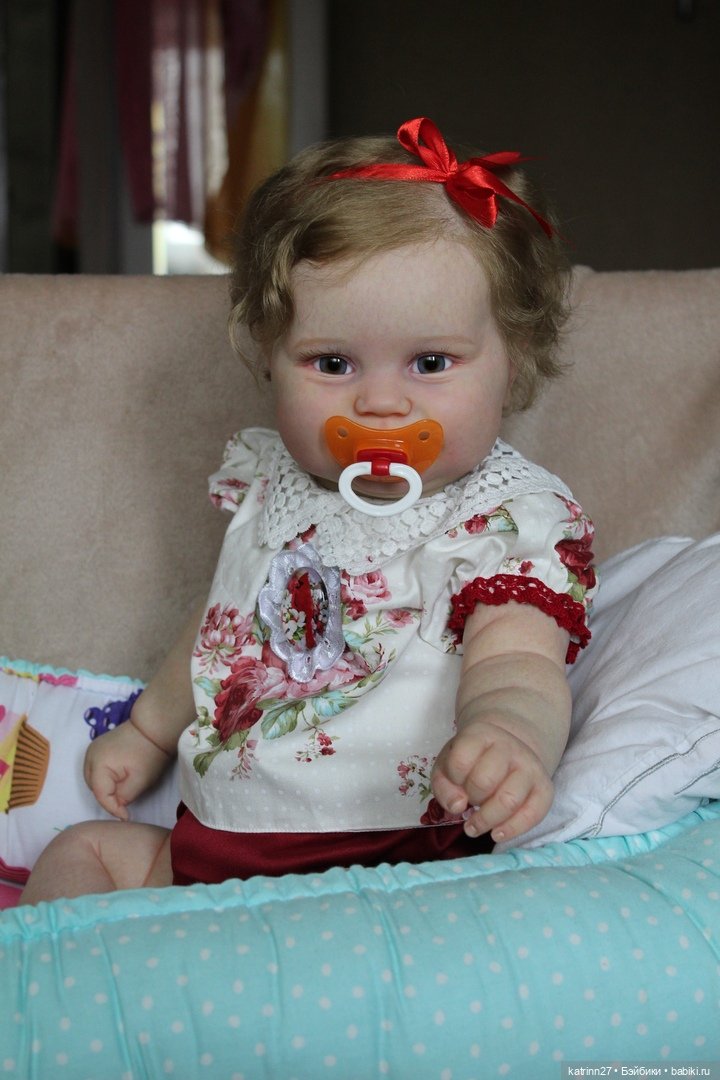 Кукла реборн Кирочка, молд Maddie от Bonnie Brown. Художник Ekaterina Abbyasova babies