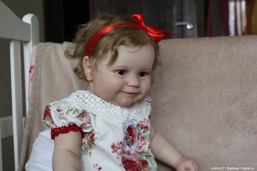 Кукла реборн Кирочка, молд Maddie от Bonnie Brown. Художник Ekaterina Abbyasova babies