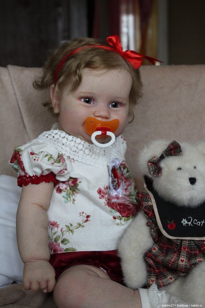 Кукла реборн Кирочка, молд Maddie от Bonnie Brown. Художник Ekaterina Abbyasova babies