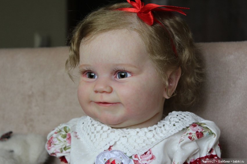 Кукла реборн Кирочка, молд Maddie от Bonnie Brown. Художник Ekaterina Abbyasova babies