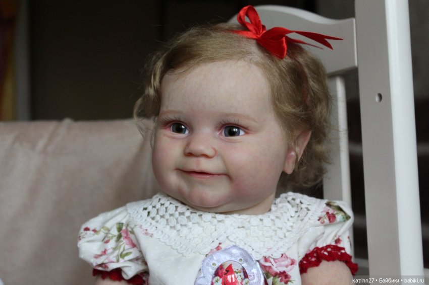 Кукла реборн Кирочка, молд Maddie от Bonnie Brown. Художник Ekaterina Abbyasova babies (фото 7)