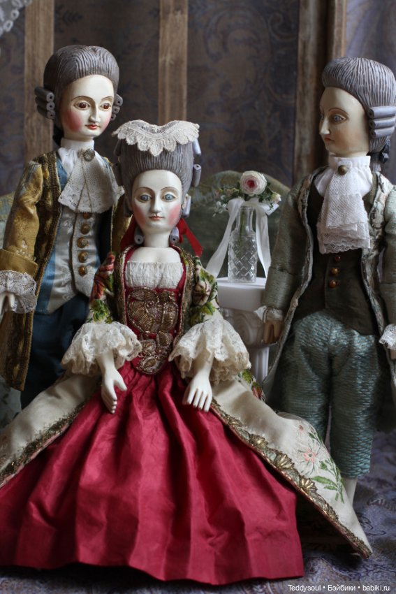 Мы опять при дворе — Авторские куклы из дерева (фото 4)