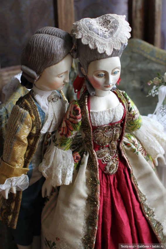 Мы опять при дворе — Авторские куклы из дерева