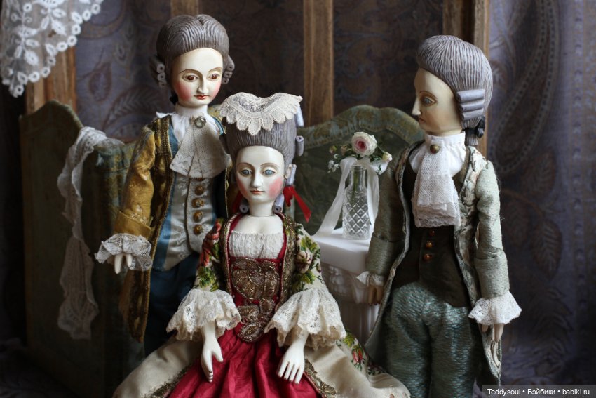 Мы опять при дворе — Авторские куклы из дерева (фото 5)