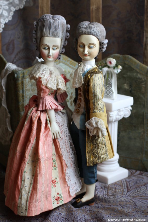 Мы опять при дворе — Авторские куклы из дерева