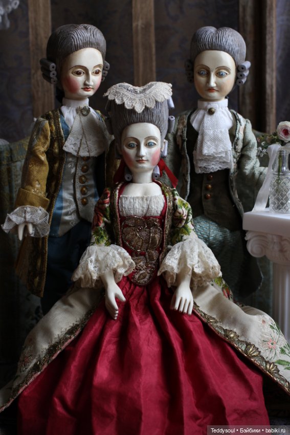Мы опять при дворе — Авторские куклы из дерева (фото 3)