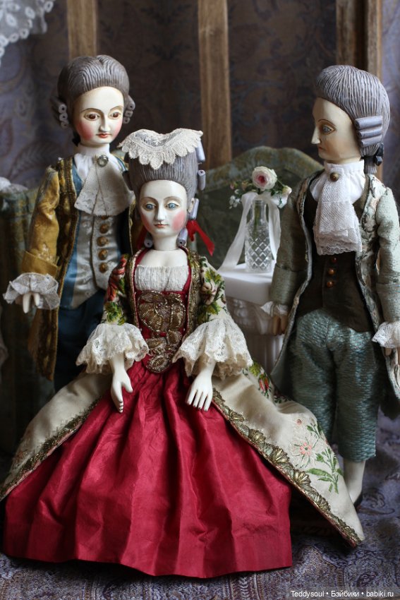 Мы опять при дворе — Авторские куклы из дерева (фото 6)