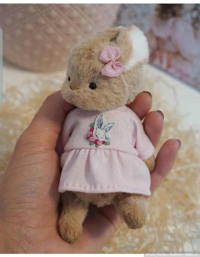 Зайка тедди — Авторские мишки Тедди и друзья: фото (фото 2)