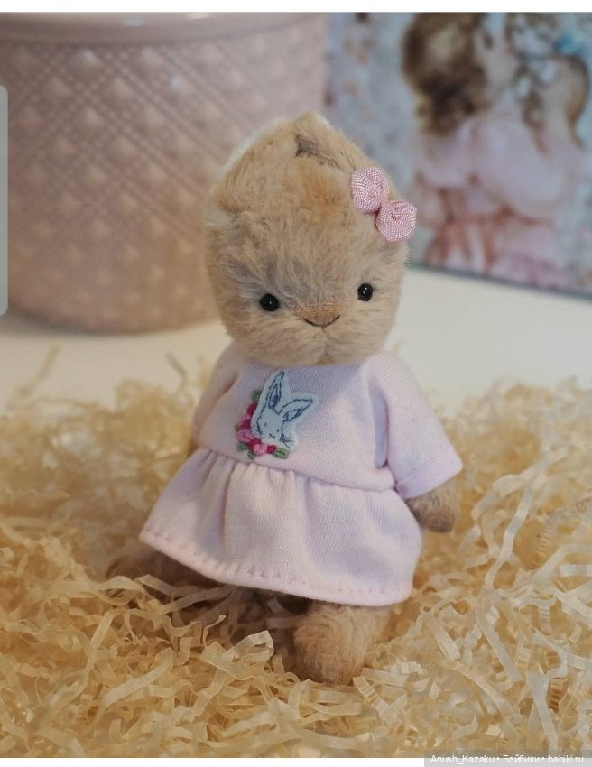 Зайка тедди — Авторские мишки Тедди и друзья: фото (фото 6)