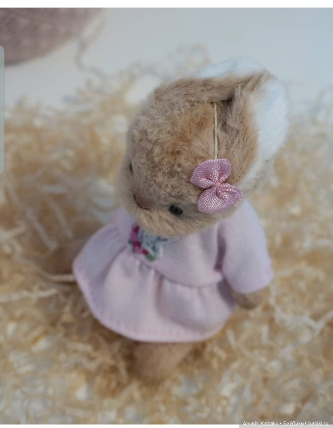 Зайка тедди — Авторские мишки Тедди и друзья: фото (фото 5)