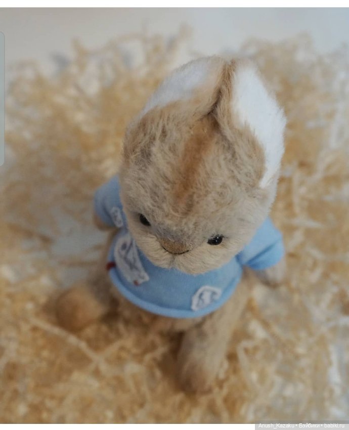Зайчик тедди — Авторские мишки Тедди и друзья: фото
