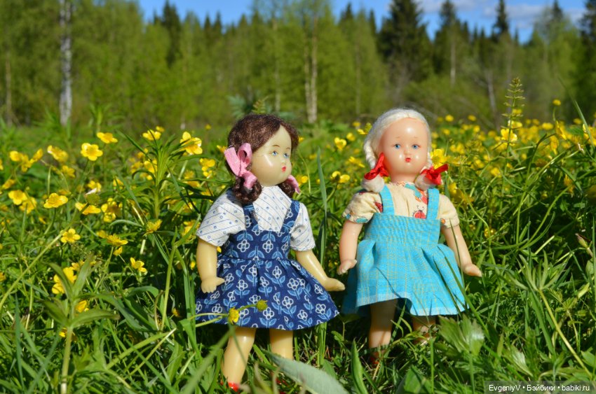 Звездочки в лесу — Советские винтажные куклы (СССР): Ленигрушка (фото 4)