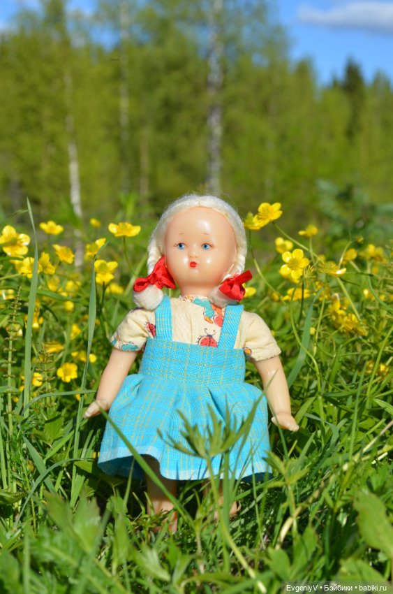 Звездочки в лесу — Советские винтажные куклы (СССР): Ленигрушка (фото 5)