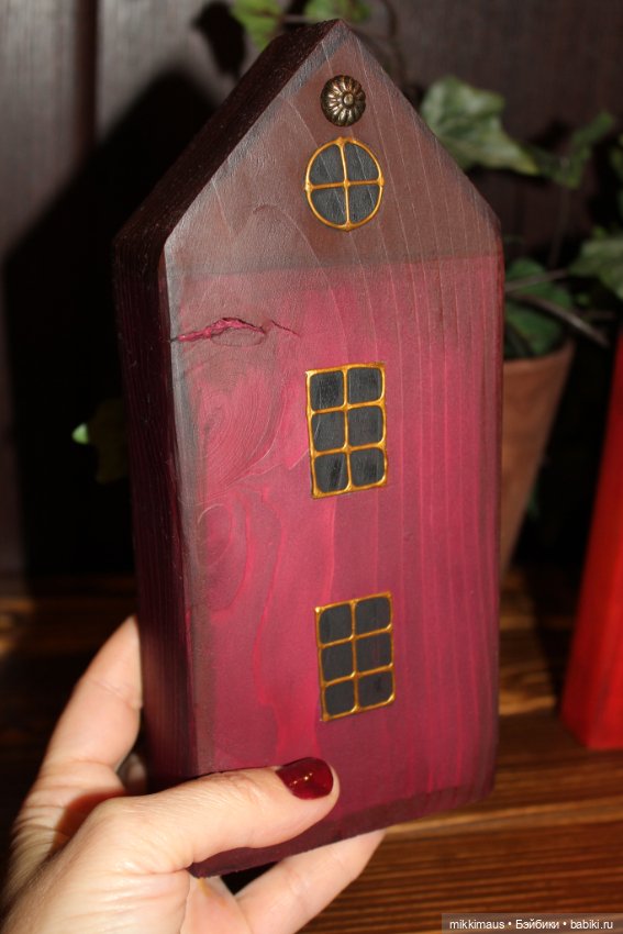 Домики из дерева Глазуновой Анны (фото 10)