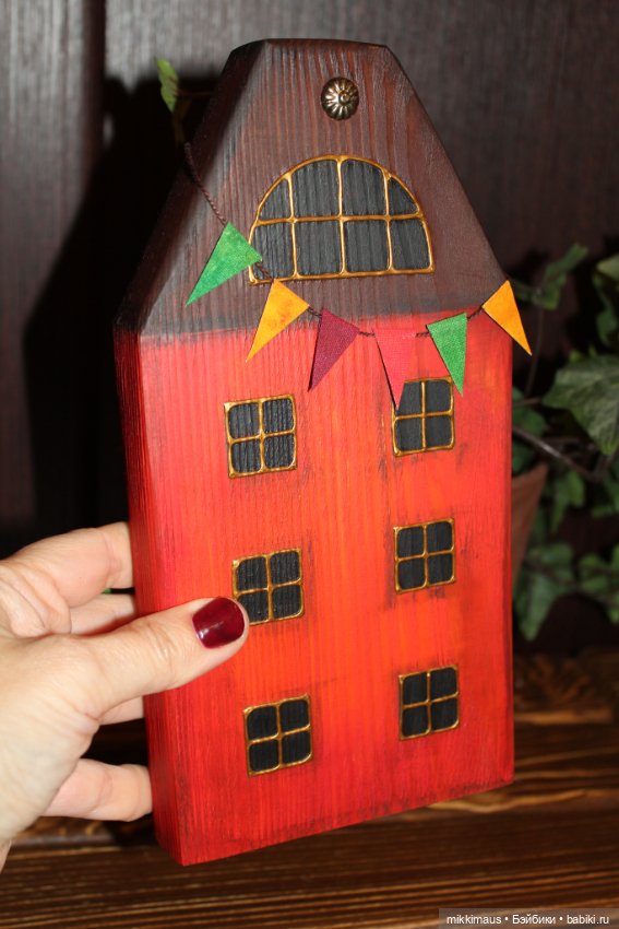 Домики из дерева Глазуновой Анны (фото 5)