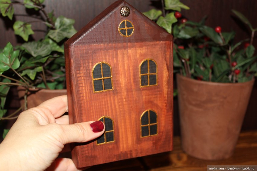 Домики из дерева Глазуновой Анны (фото 9)