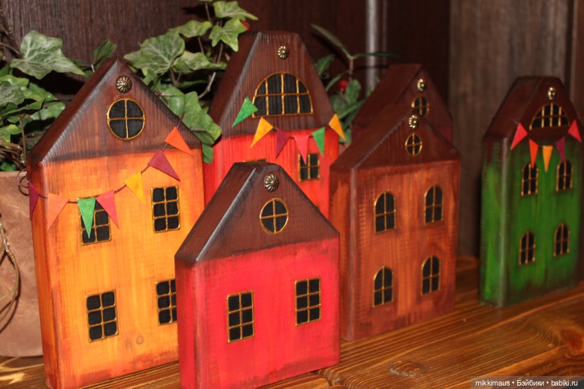 Домики из дерева Глазуновой Анны (фото 4)