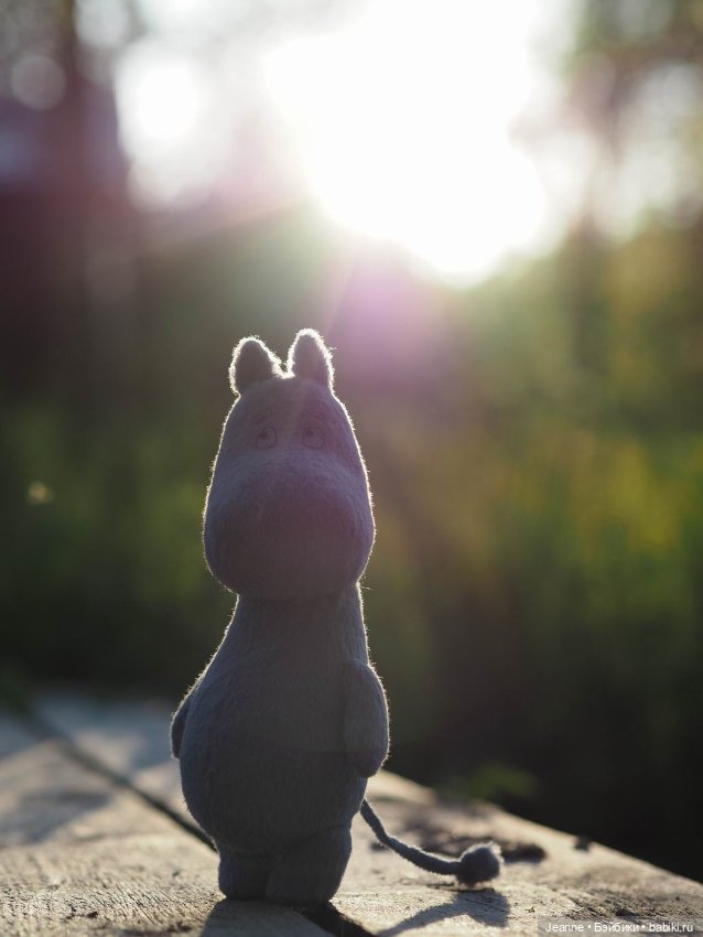 Знакомство с Муми-троллем