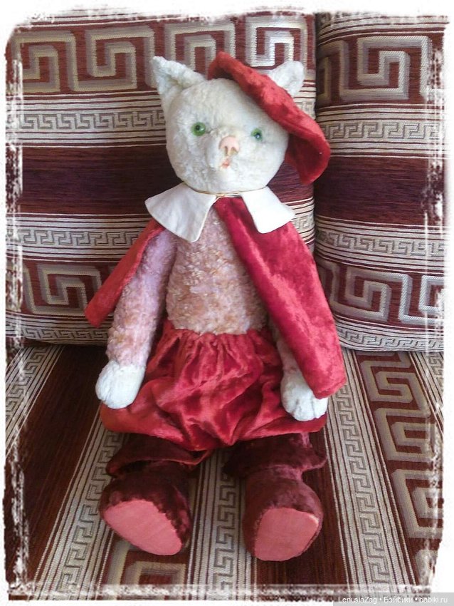 В моей коллекции появился плюшевый "Кот в сапогах" (фото 7)