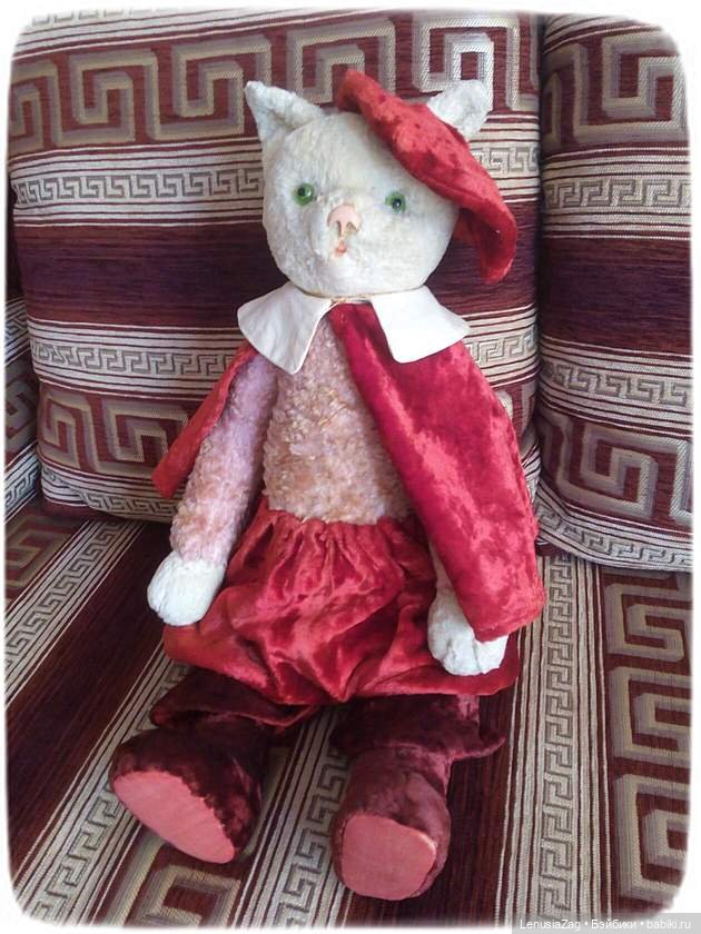 В моей коллекции появился плюшевый "Кот в сапогах" (фото 2)