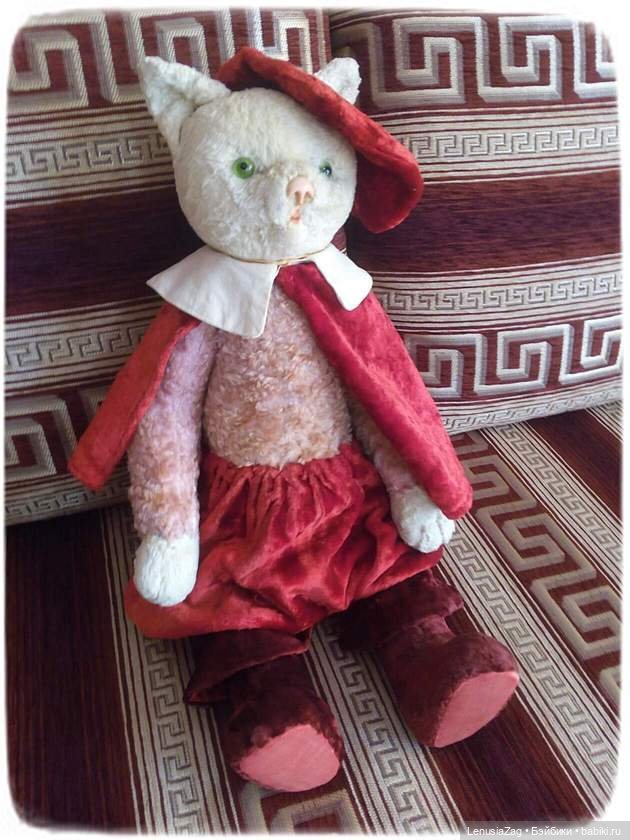 В моей коллекции появился плюшевый "Кот в сапогах" (фото 4)