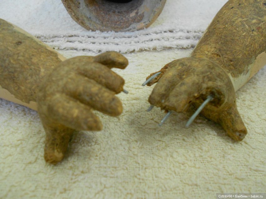 Кисилёвские опилочные детки. Реставрация (фото 5)