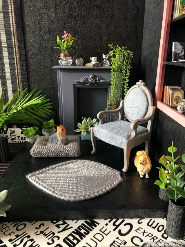 Маленькая зарисовка о не мелких мелочах.. кукольный интерьер 1:6 (фото 6)