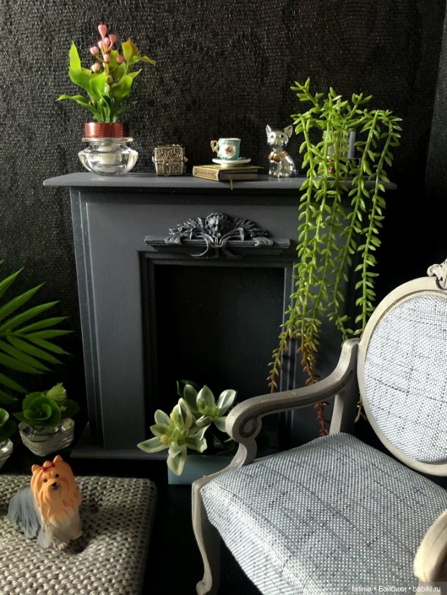 Маленькая зарисовка о не мелких мелочах.. кукольный интерьер 1:6 (фото 3)