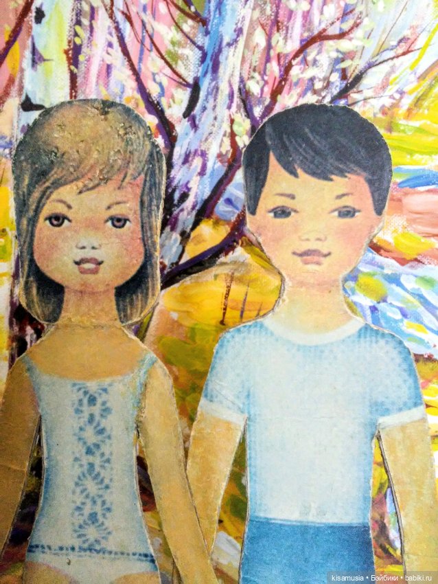 Ремонт картонных куколок — Реставрация и преображение кукол: ремонт (фото 7)