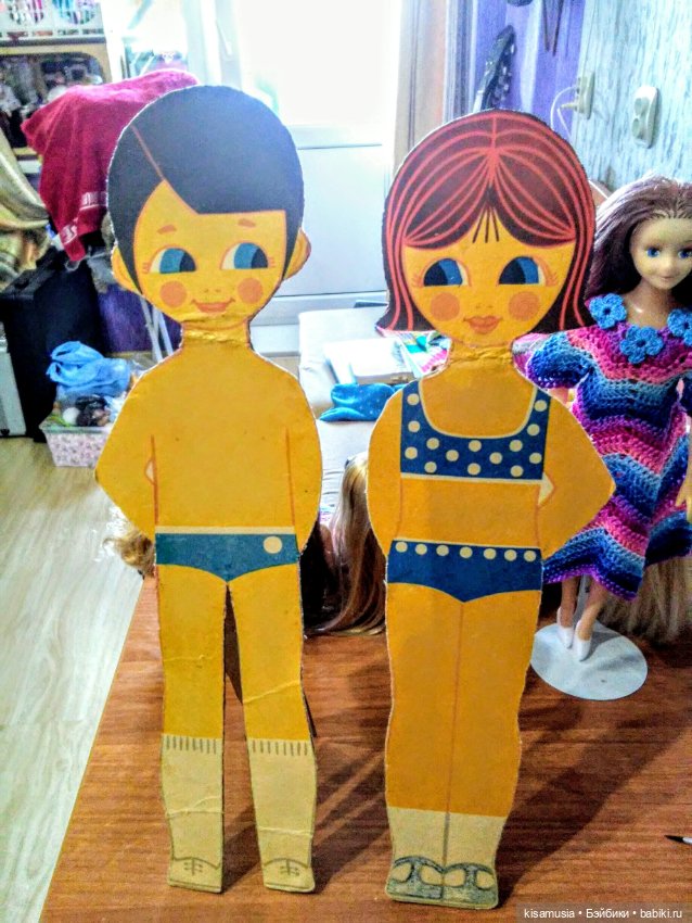 Ремонт картонных куколок — Реставрация и преображение кукол: ремонт (фото 10)