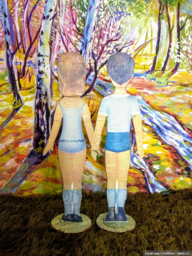 Ремонт картонных куколок — Реставрация и преображение кукол: ремонт (фото 8)