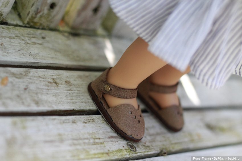 Каникулы Роны. Сарафан для Минуш (Petitcollin Minouche) на скорую руку