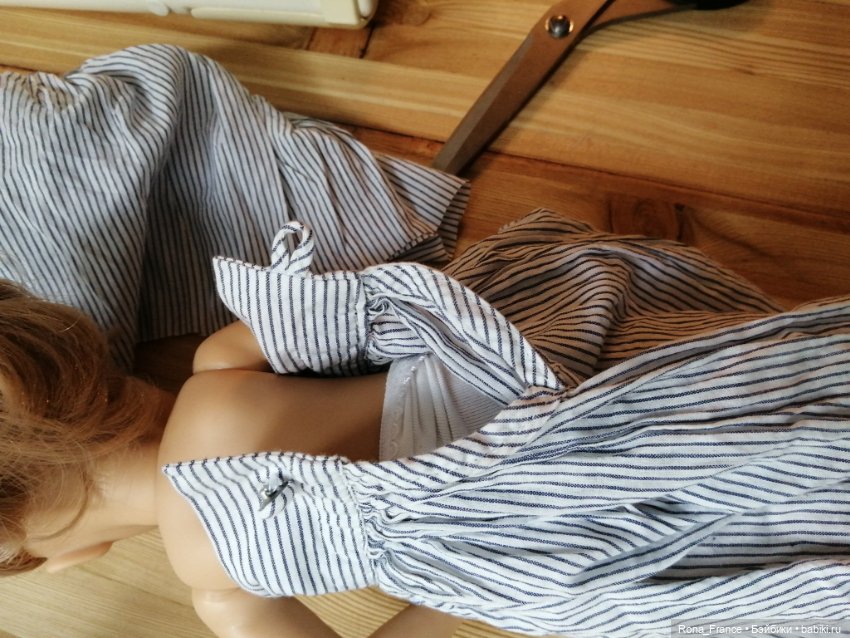 Каникулы Роны. Сарафан для Минуш (Petitcollin Minouche) на скорую руку (фото 5)