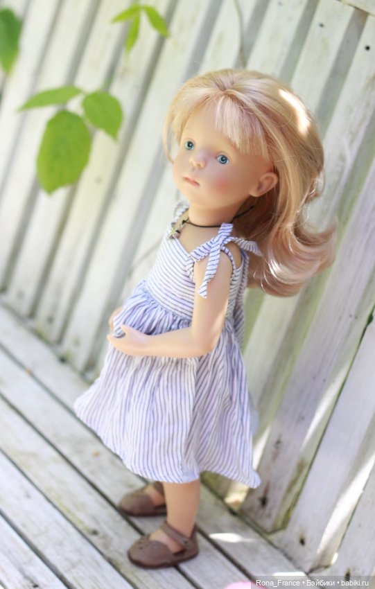 Каникулы Роны. Сарафан для Минуш (Petitcollin Minouche) на скорую руку