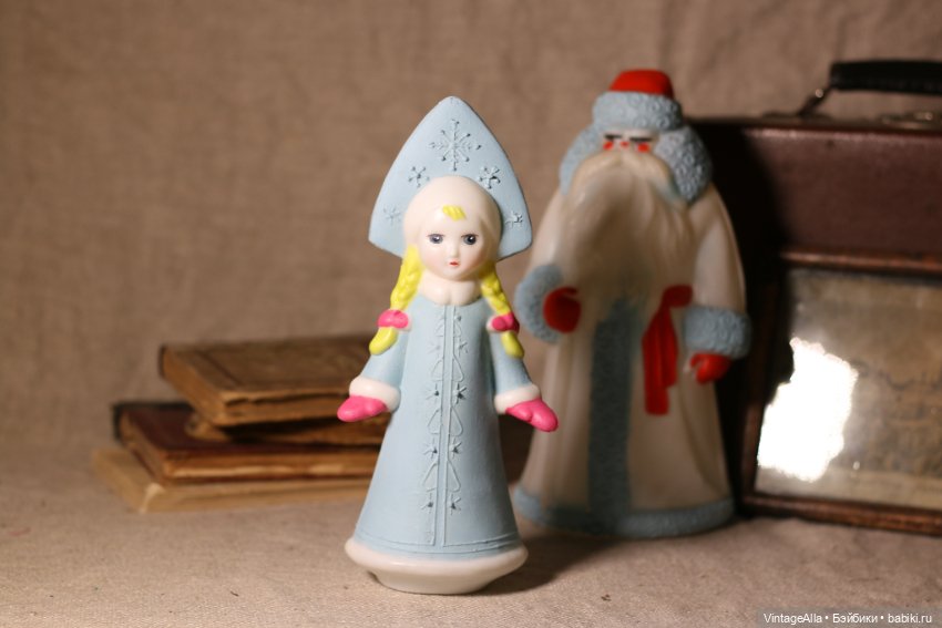 Дед Мороз — Игрушки СССР и советского детства: резиновые (фото 4)