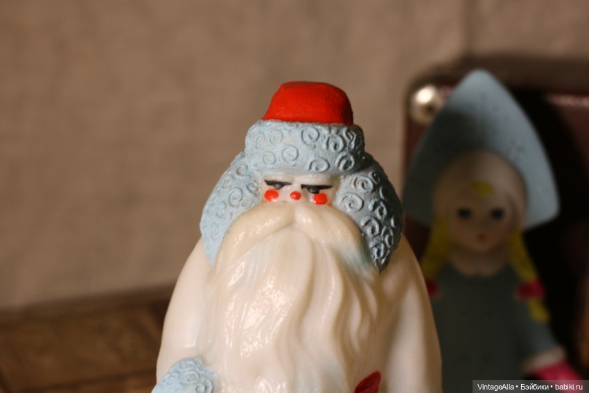 Дед Мороз — Игрушки СССР и советского детства: резиновые (фото 3)