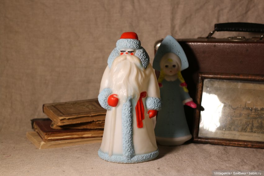 Дед Мороз — Игрушки СССР и советского детства: резиновые
