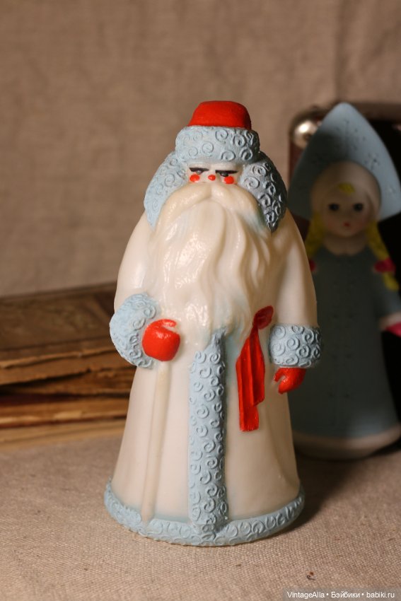 Дед Мороз — Игрушки СССР и советского детства: резиновые (фото 2)