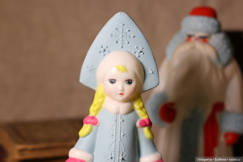 Дед Мороз — Игрушки СССР и советского детства: резиновые (фото 6)