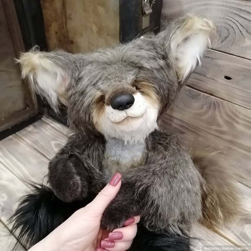 Ручной волчонок Wolf — Авторские мишки Тедди и друзья: фото (фото 2)