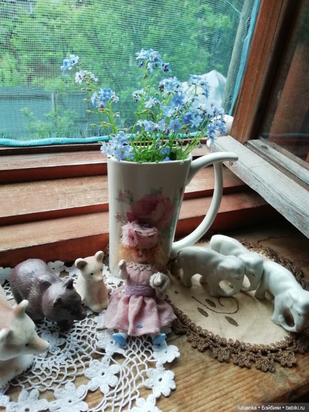 Мои летние кукольно-вазочно-цветочные пазлы (фото 2)