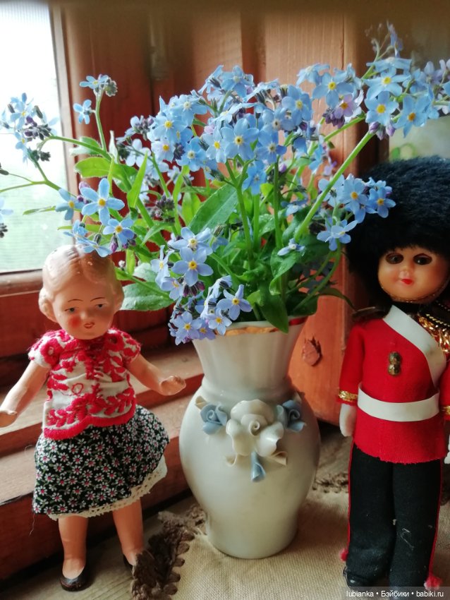 Мои летние кукольно-вазочно-цветочные пазлы