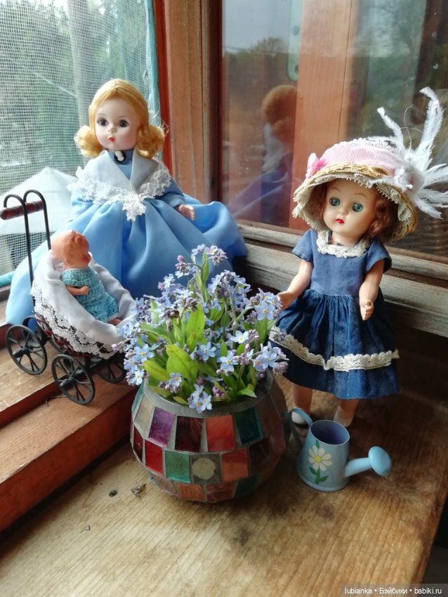 Мои летние кукольно-вазочно-цветочные пазлы