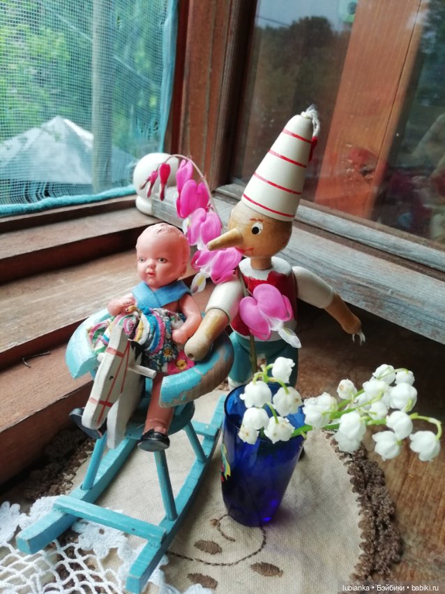 Мои летние кукольно-вазочно-цветочные пазлы (фото 3)