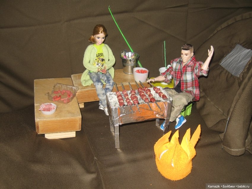 Репетиция похода — Разные шарнирные куклы (не БЖД): редкие