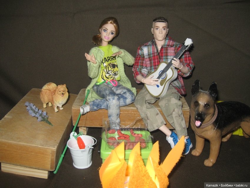 Репетиция похода — Разные шарнирные куклы (не БЖД): редкие